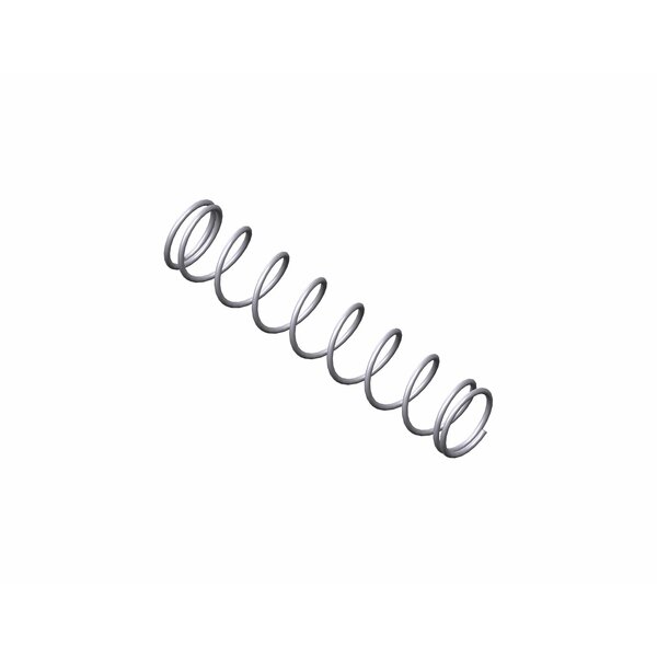Zoro Approved Supplier Compression Spring, O= 0.102, L= 0.5, W= 0.008 G709970014